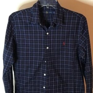 Young man Ralph Lauren Shirt